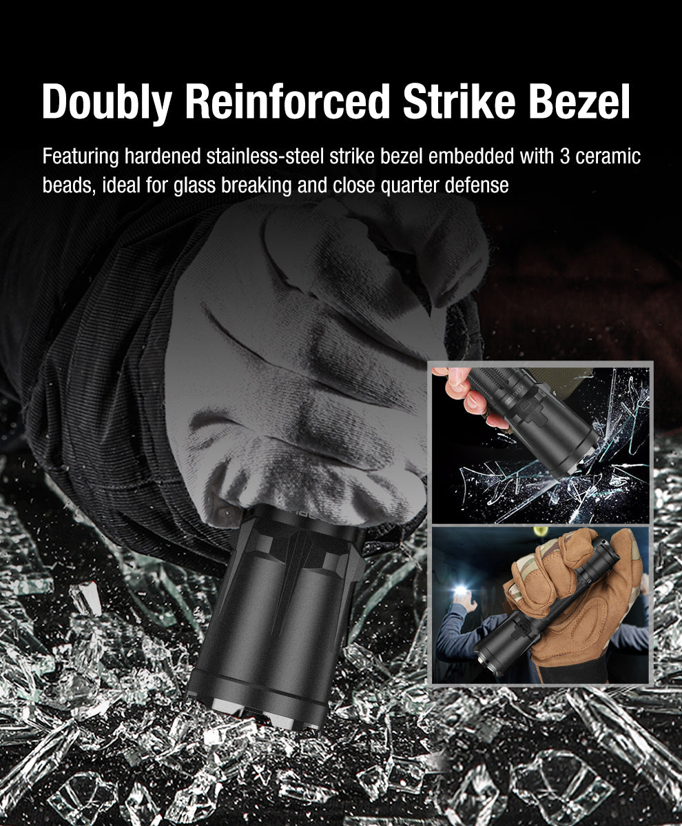 “Klarus XT11GT Pro v3.0 tactical flashlight – High-output rechargeable duty torch”