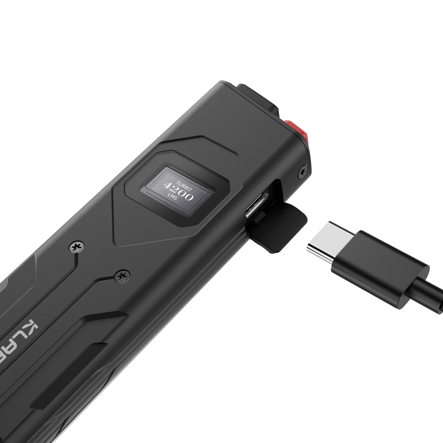 “Klarus FlatTac X1 ultra slim EDC flashlight – Compact tactical everyday carry torch”