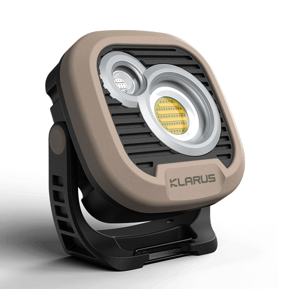 “Klarus WL3 1500 lumens LED work light – Rechargeable portable work light with selectable options”