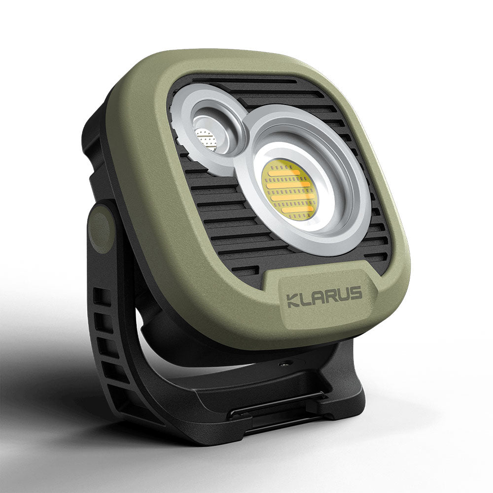 “Klarus WL3 1500 lumens LED work light – Rechargeable portable work light with selectable options”
