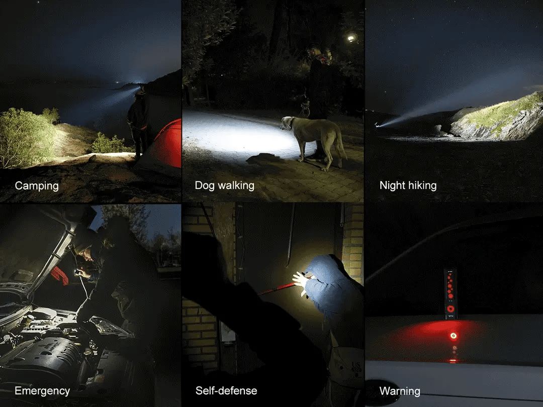 Fenix E08R UE – Flat EDC Flashlight with Green Laser, Body Lights & Digital Dice - Options
