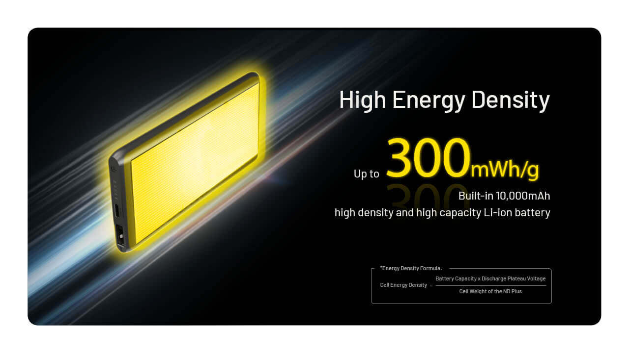 Nitecore NB Plus 10,000mAh Slim Power Bank