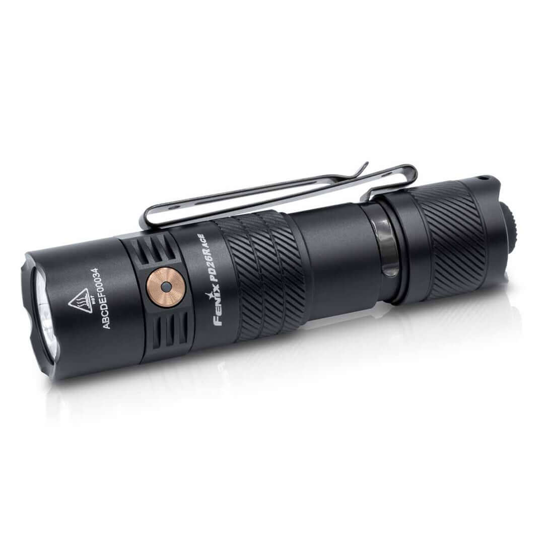 fenix compact flashlight PD25R EDC Charging is via a USB Fenix LD22 LED Flashlight -
