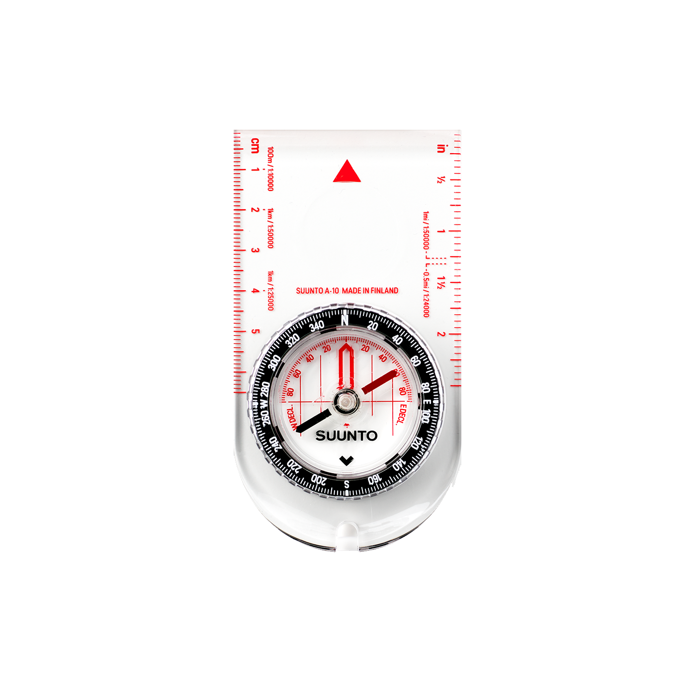 Suunto A-10 SH Southern Hemisphere baseplate compass for reliable outdoor navigation