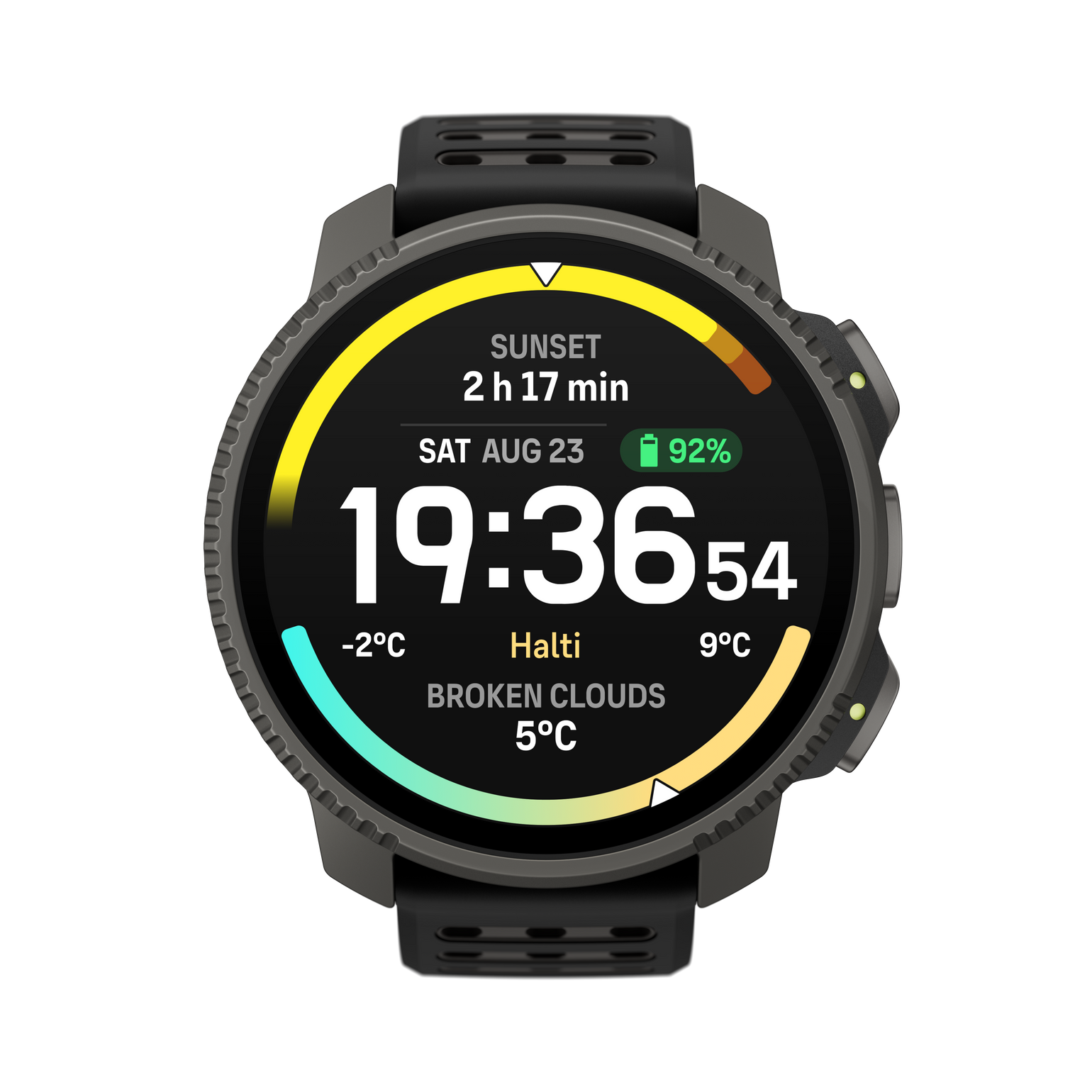 Suunto Vertical 2 Sports Watch with solar power, GPS navigation, and rugged outdoor design for cycling and endurance athletes