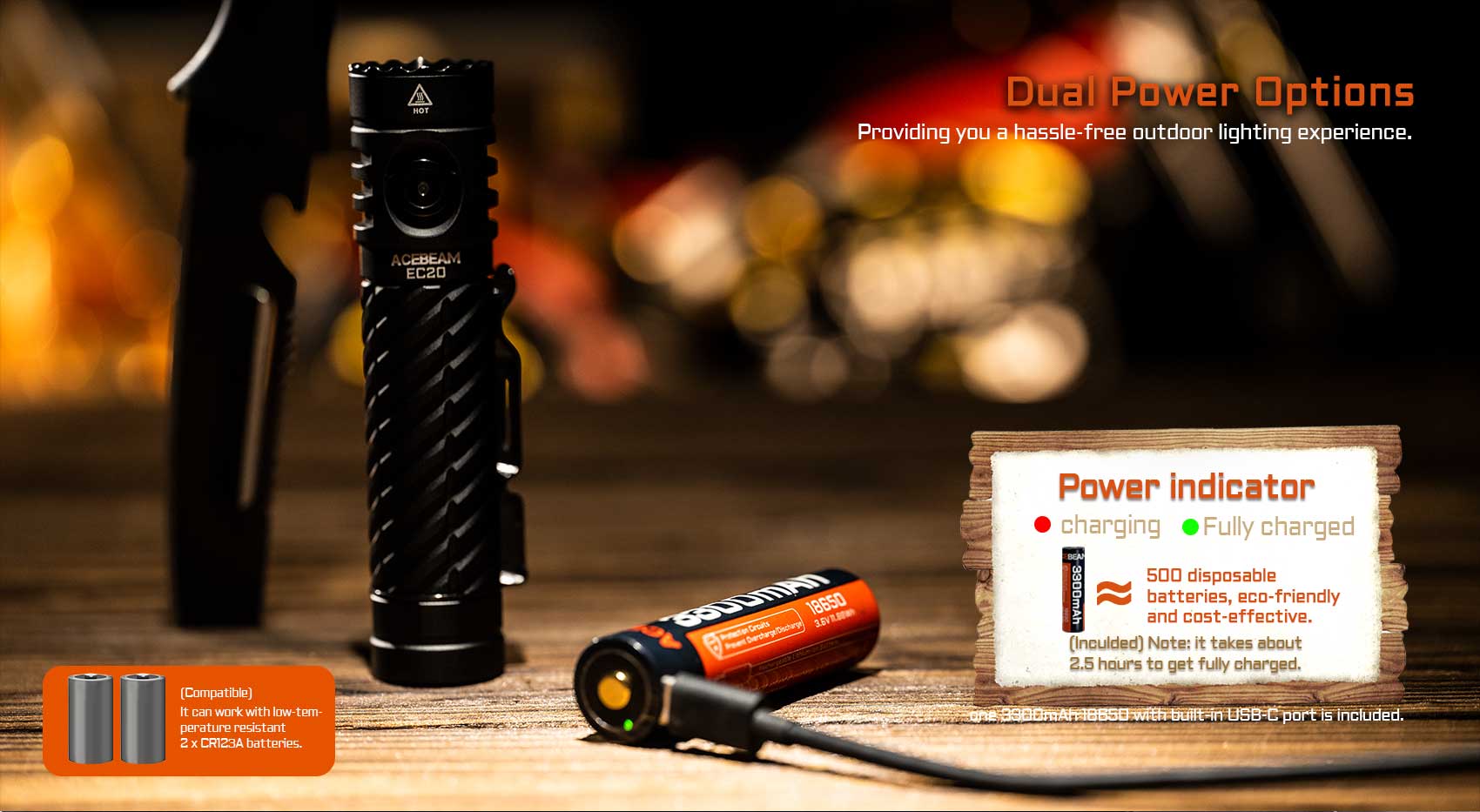 Acebeam EC20 Multi-light Source EDC Flashlight - Blue ***Will ship around November 25th*** Flashlight Acebeam