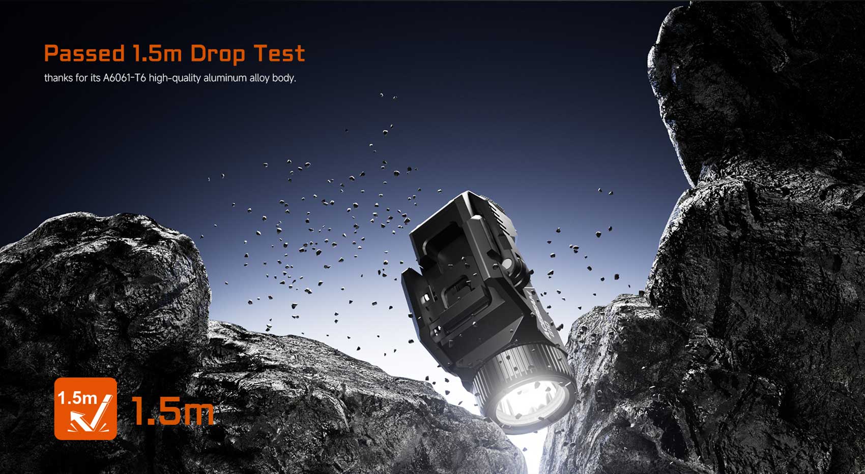 Acebeam G10 Rail Mounted Flashlight Flashlight Acebeam