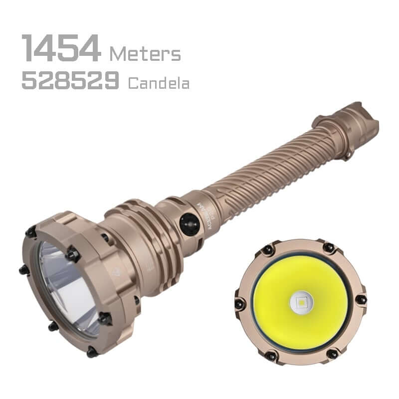 Acebeam P20 Professional Long Distance Flashlight 5500 Lumens - Options