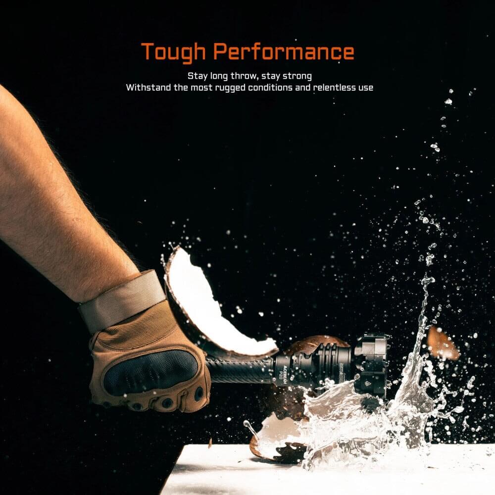 Acebeam P20 Professional Long Distance Flashlight 5500 Lumens - Options