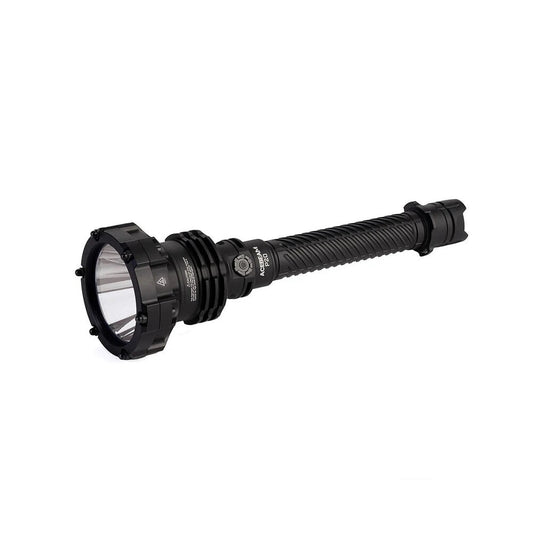 Acebeam P20 professional long-distance LED flashlight with 5500 lumens brightness for tactical and outdoor use