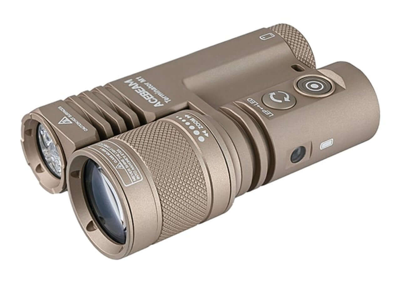 Acebeam Terminator M1 Dual Head LEP/LED Flashlight (Limited Edition) - Option