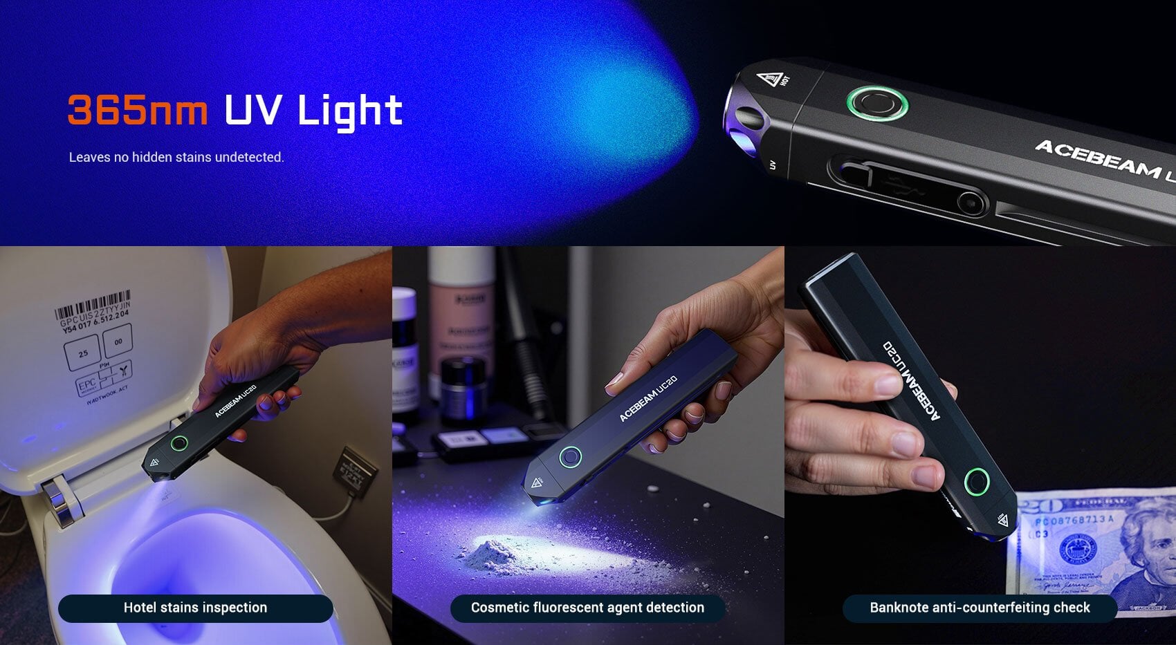 Acebeam UC20 Mini EDC Flashlight Flashlight Acebeam