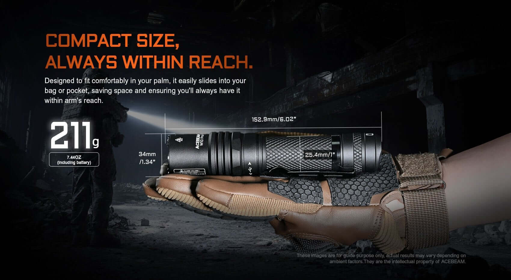 Acebeam W10 Pro High-performance LEP Flashlight