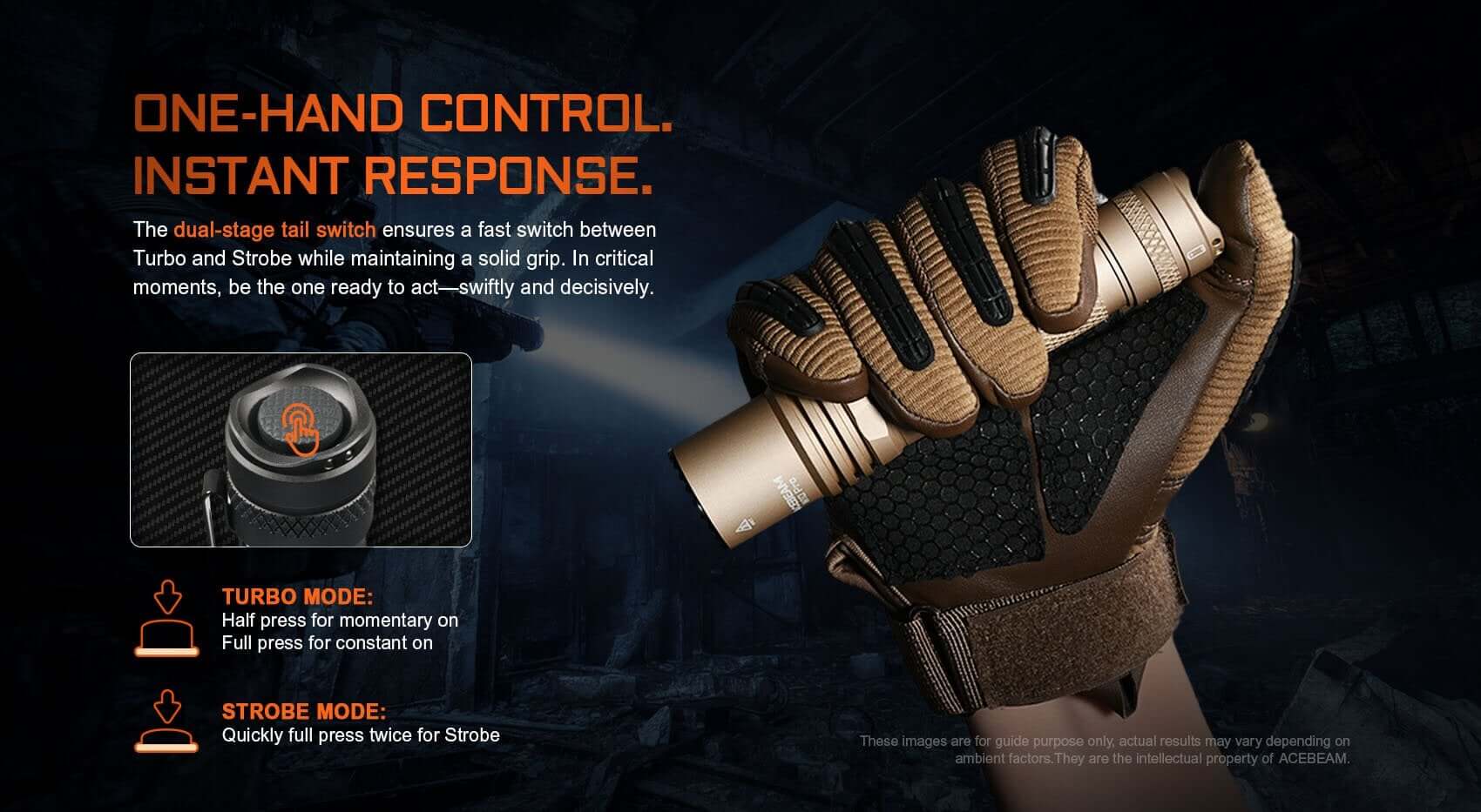 Acebeam W10 Pro High-performance LEP Flashlight