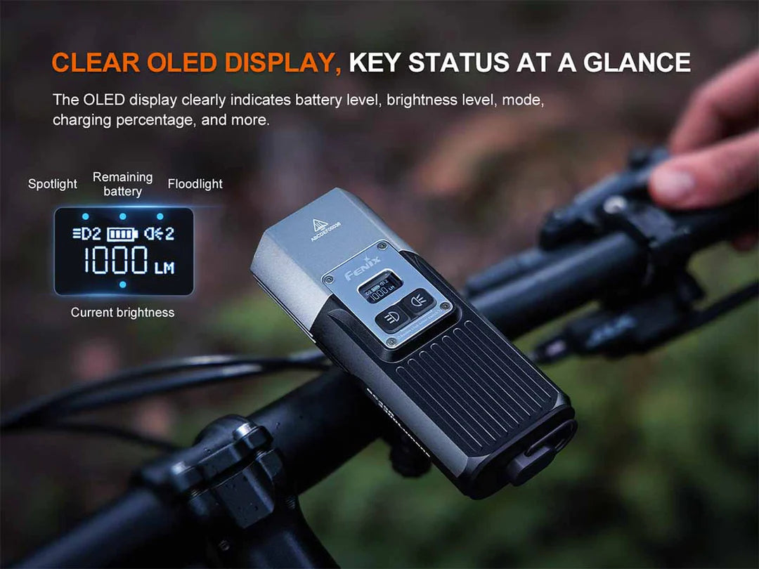 Fenix BC45R – High-Performance Mountain Bike Light with Dual Beam & Wireless Remote