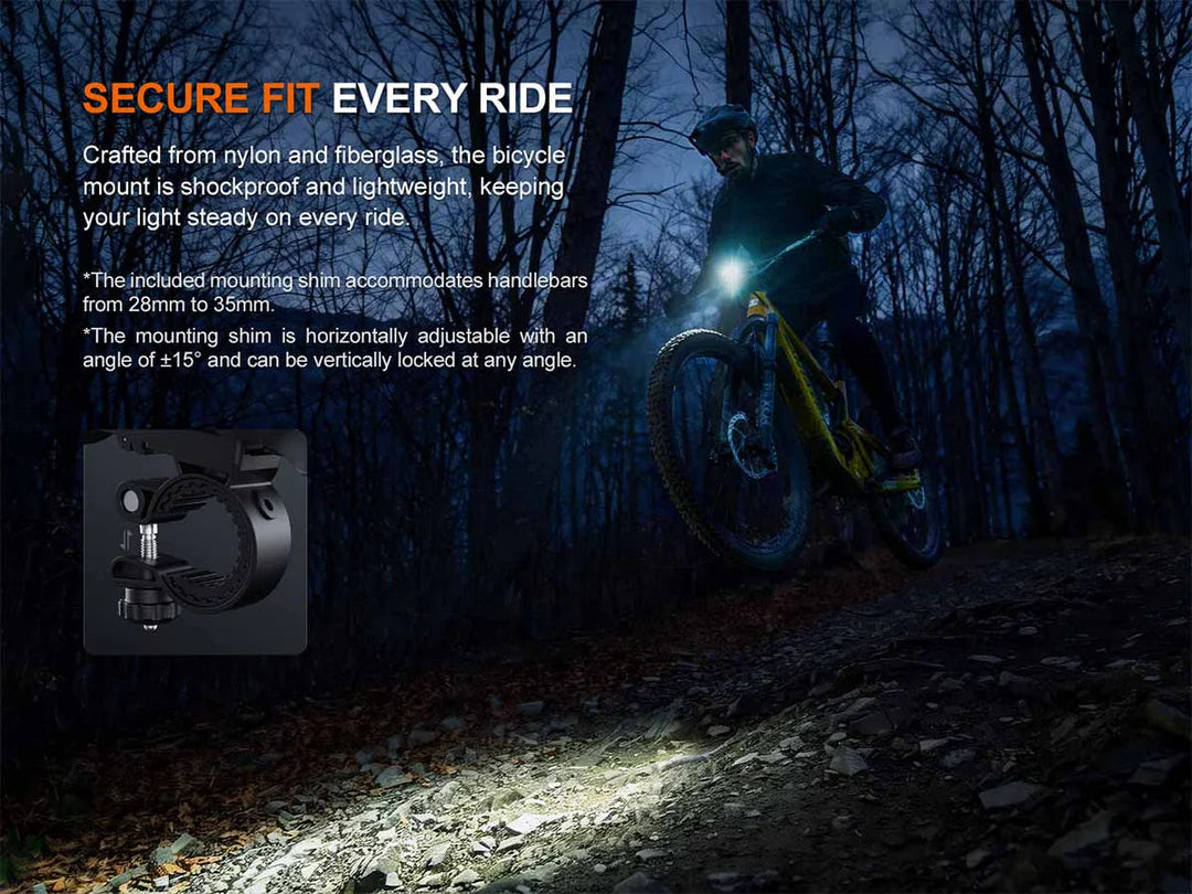 Fenix BC45R – High-Performance Mountain Bike Light with Dual Beam & Wireless Remote