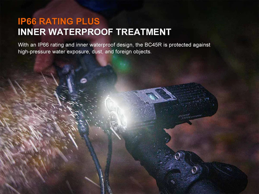Fenix BC45R – High-Performance Mountain Bike Light with Dual Beam & Wireless Remote