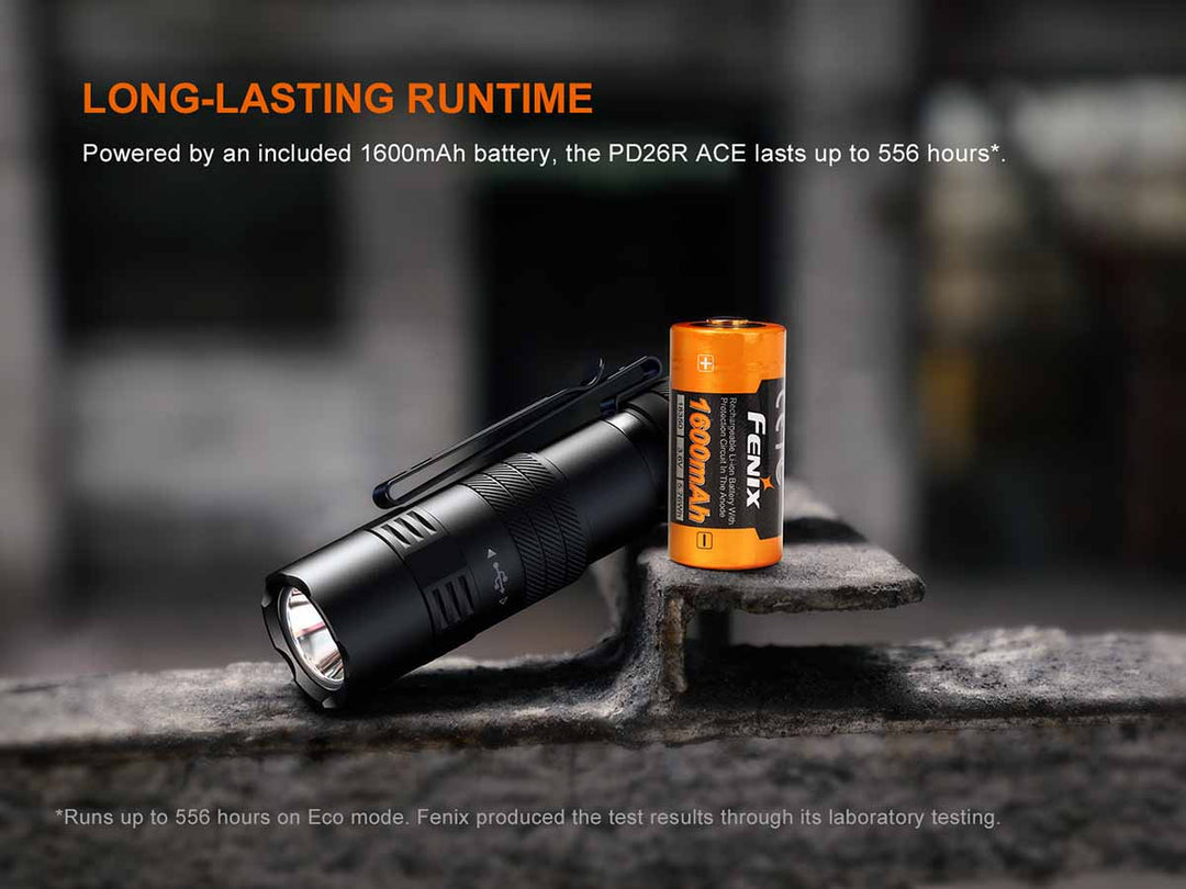 Fenix PD26R ACE Rechargeable Compact Flashlight ***Will ship around October 21th***