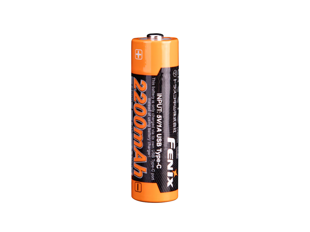 Fenix ARB-L14-2200U Li-ion AA Size USB-C Rechargeable Battery ***Will ship around December 18th*** Rechargeable Batteries Fenix