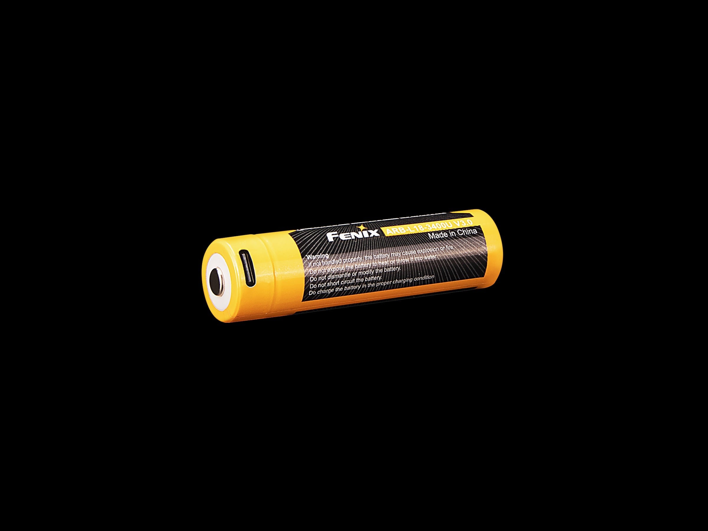 FENIX ARB-L18 3400U V3.0 USB TYPE C 18650 LI-ION RECHARGEABLE BATTERY Rechargeable Batteries Fenix