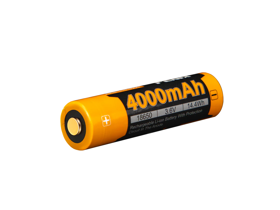 Fenix ARB-L18-4000 High-Capacity 18650 Battery - 4000mAh Rechargeable Batteries Fenix