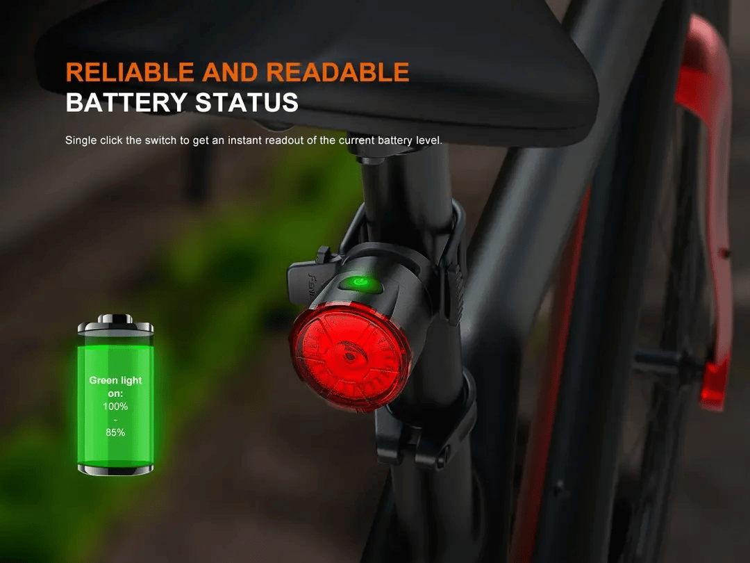 Fenix BC06R Smart-Brake Bicycle Taillight Bicyle Light Accessories Fenix