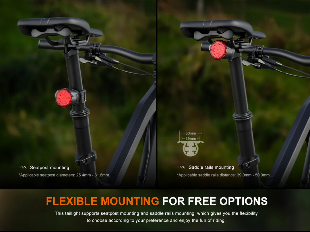 Fenix BC06R Smart-Brake Bicycle Taillight Bicyle Light Accessories Fenix