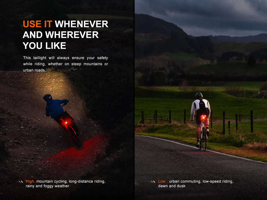 Fenix BC06R Smart-Brake Bicycle Taillight Bicyle Light Accessories Fenix