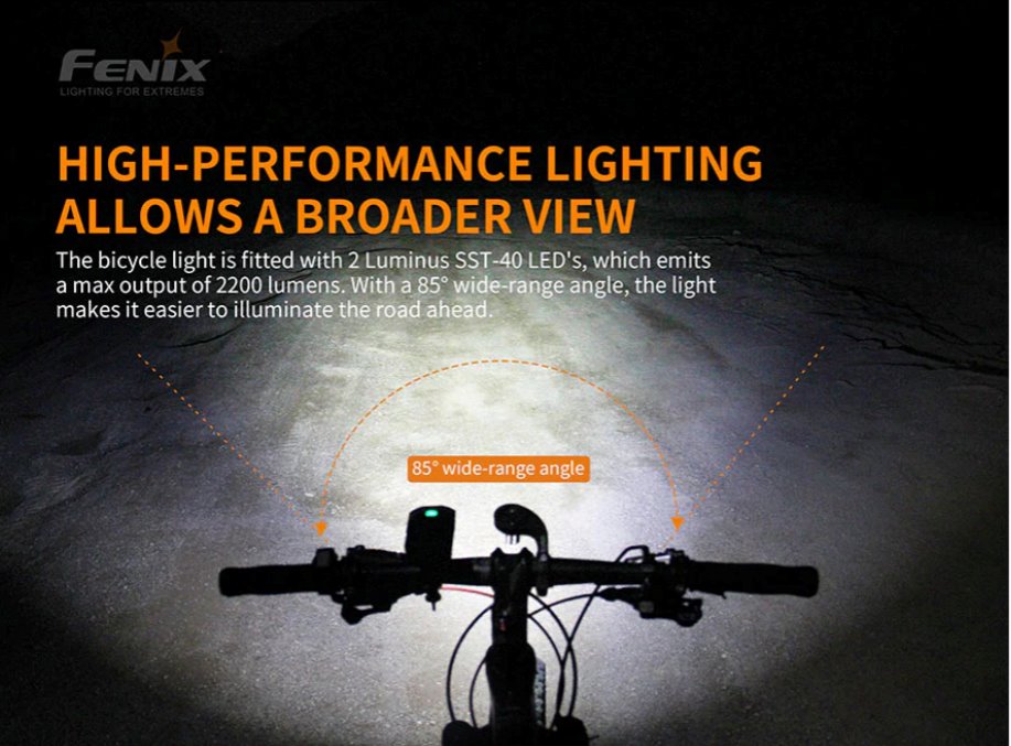 Fenix BC30 V2 LED Bike Light *** Will ship on Sept. 13th*** Bike light Fenix