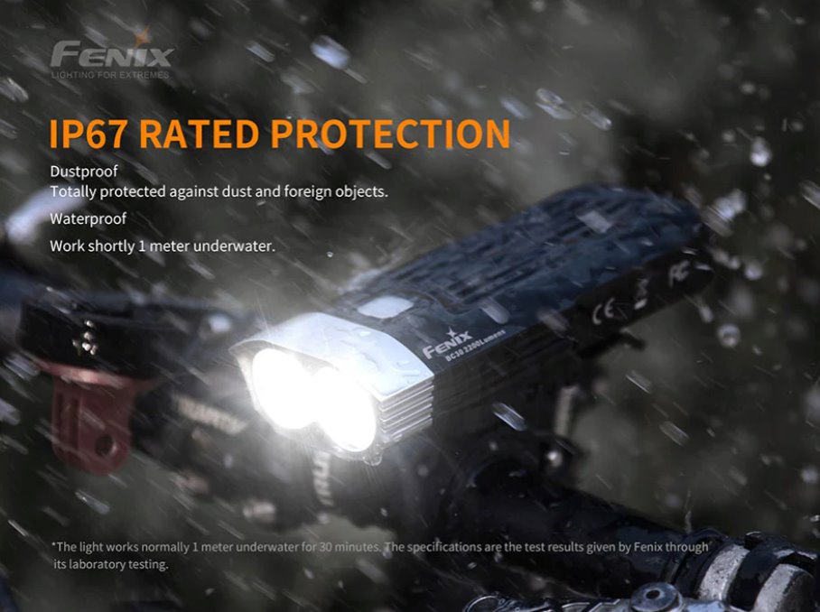 Fenix BC30 V2 LED Bike Light