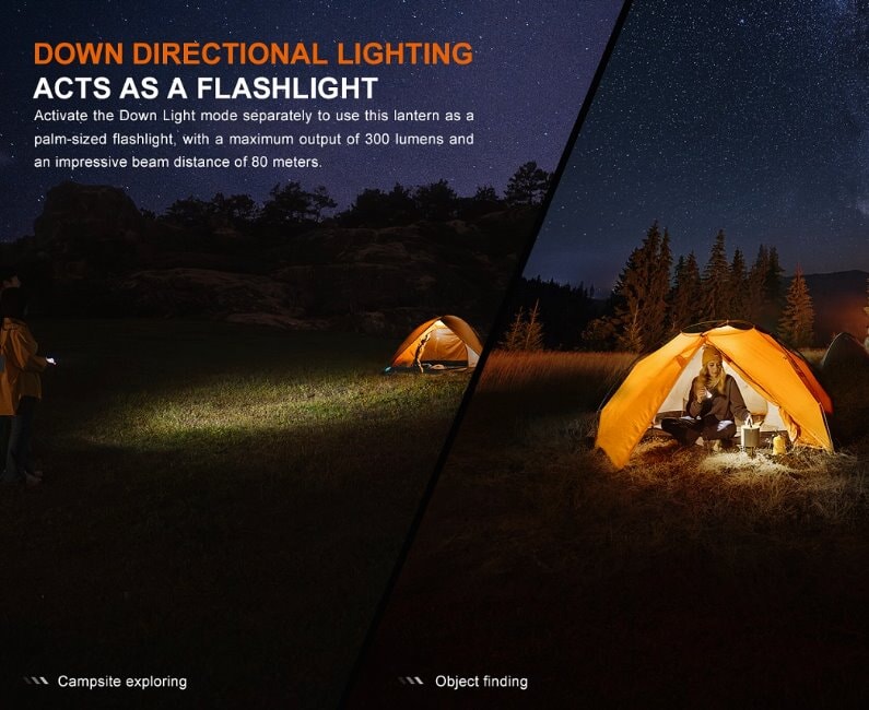 Fenix CL22R Rechargeable Lantern - Options Camping Lantern Fenix