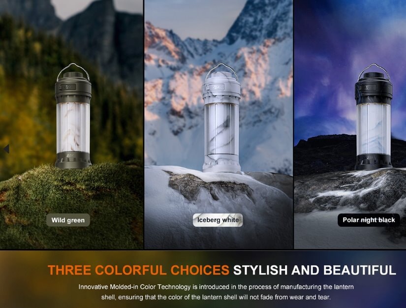 Fenix CL22R Rechargeable Lantern - Options Camping Lantern Fenix
