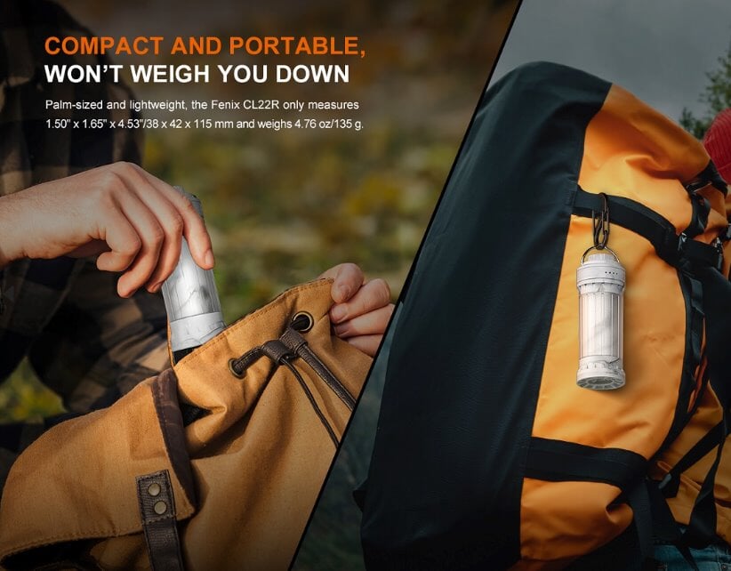 Fenix CL22R Rechargeable Lantern - Options Camping Lantern Fenix