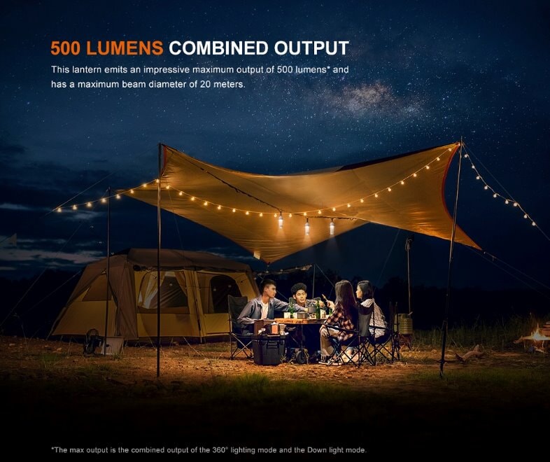 Fenix CL22R Rechargeable Lantern - Options Camping Lantern Fenix