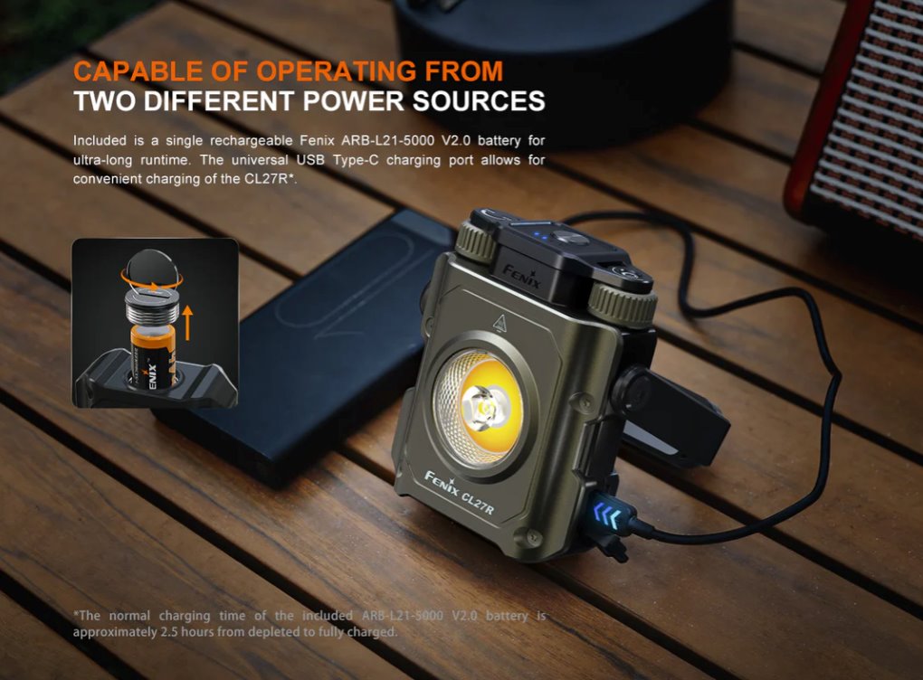 Fenix CL27R Multifunctional Outdoor Lantern *** Will ship on Sept. 13th*** Flashlight Fenix