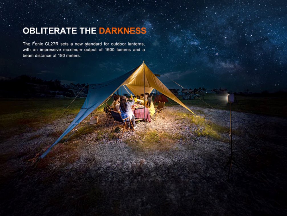 Fenix CL27R Multifunctional Outdoor Lantern *** Will ship on Sept. 13th*** Flashlight Fenix
