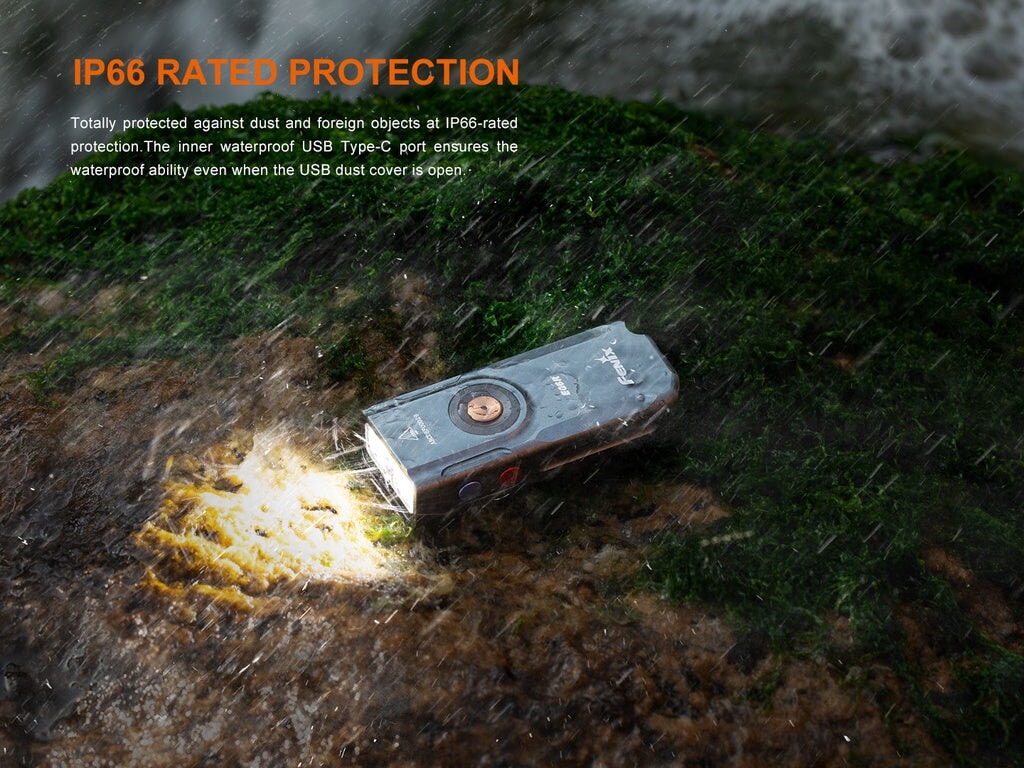 Fenix E06R - 700 lumens 3-IN-1 Keychain Flashlight ***Will ship around February 28th*** Keychain LED Flashlight Fenix