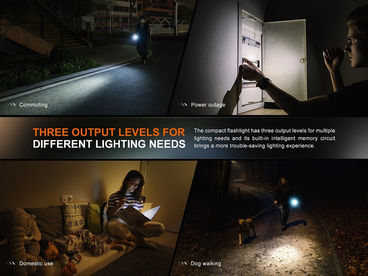 Fenix E12 V3.0 LED Portable EDC Flashlight ***Will ship around October 18th*** Flashlight Fenix