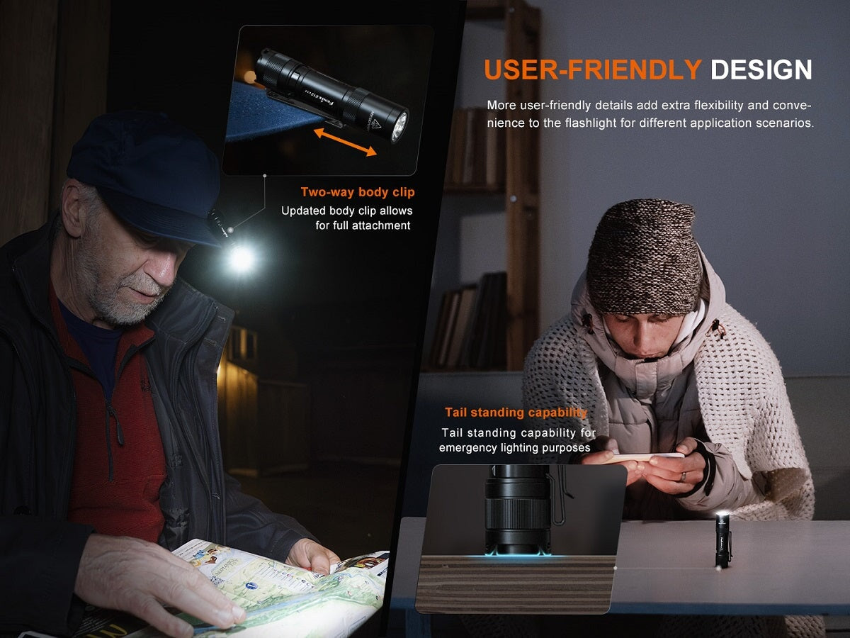 Fenix E12 V3.0 LED Portable EDC Flashlight ***Will ship around October 18th*** Flashlight Fenix
