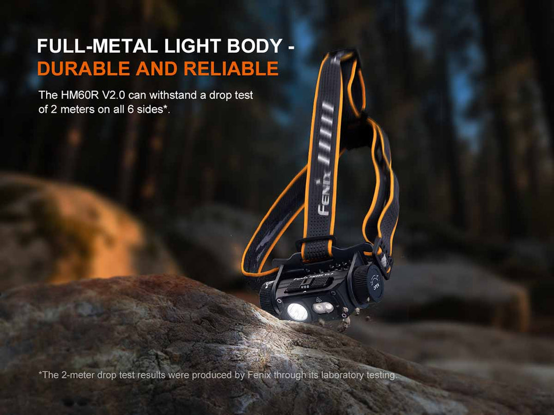 Fenix HM60R V2.0 Triple light Source Headlamp ***Will ship around October 21th***