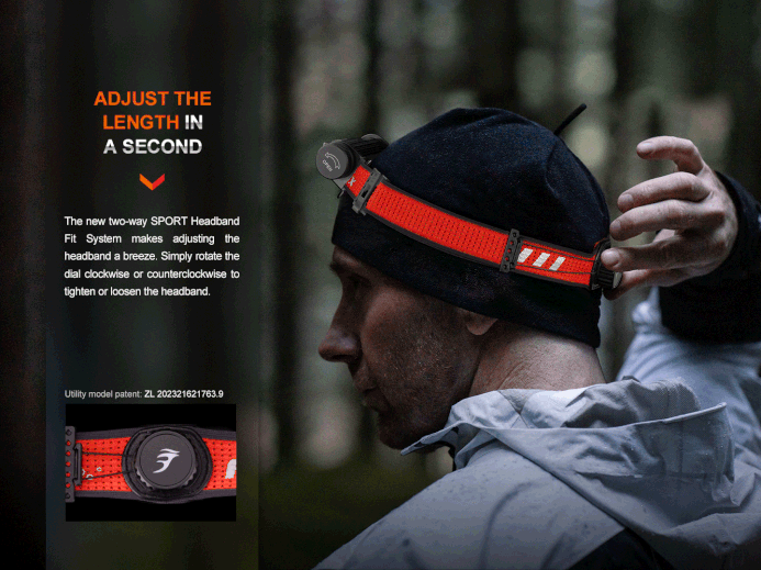 Fenix HM62-T Lightweight Magnesium Trail Running Headlamp Headlamp Fenix