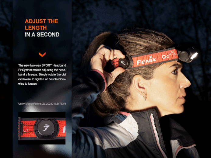Fenix HM65R-T v2.0 Lightweight Magnesium Trail Running Headlamp Headlamp Fenix