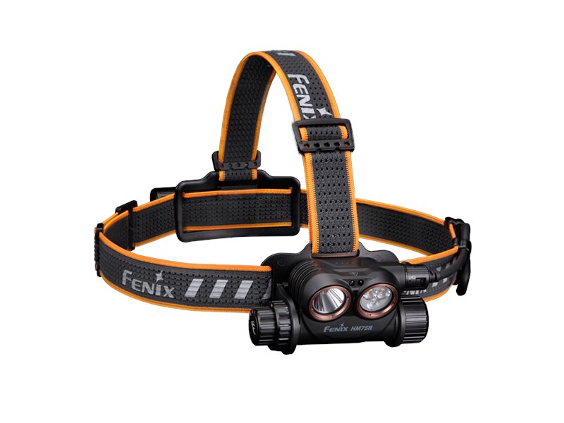 FENIX HM75R MAGNESIUM DUAL BATTERY RECHARGEABLE HEADLAMP Headlamp Fenix