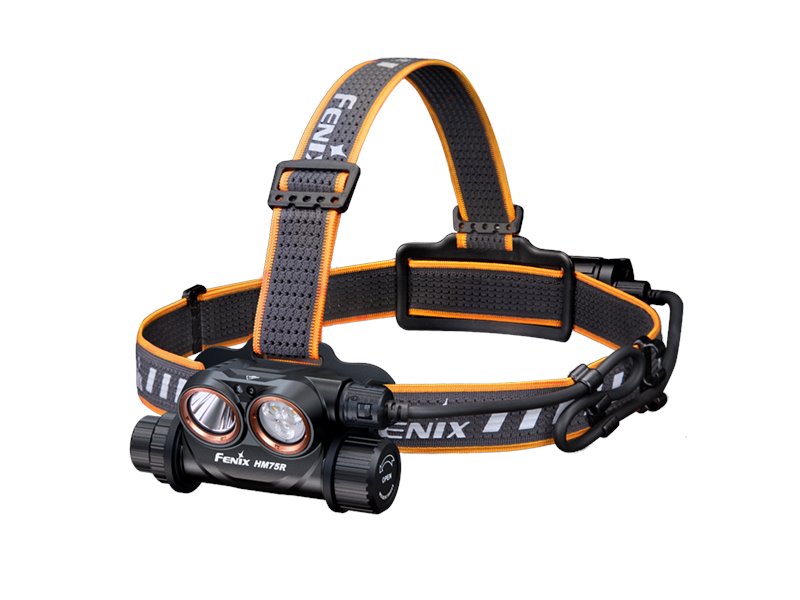 FENIX HM75R MAGNESIUM DUAL BATTERY RECHARGEABLE HEADLAMP Headlamp Fenix