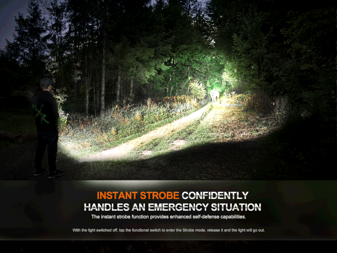 Fenix HT18R LED Long-Range Rechargeable Flashlight Flashlight Fenix