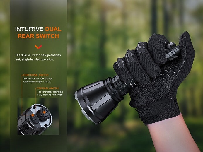 Fenix HT18R LED Long-Range Rechargeable Flashlight Flashlight Fenix