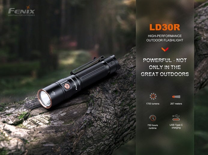 Fenix LD30R High-Performance Outdoor Flashlight Flashlight Fenix