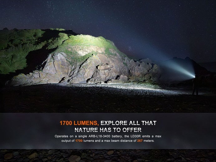 Fenix LD30R High-Performance Outdoor Flashlight Flashlight Fenix