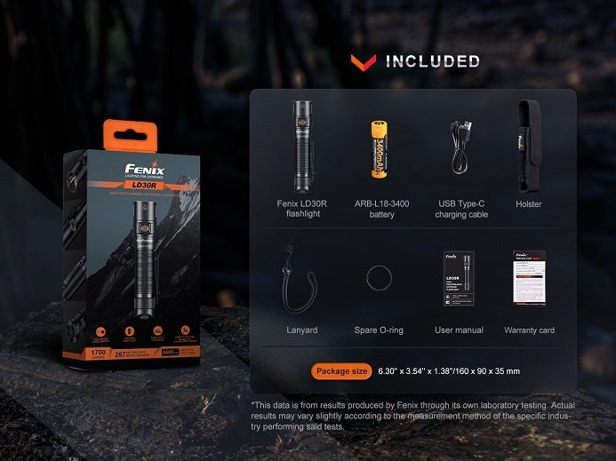 Fenix LD30R High-Performance Outdoor Flashlight Flashlight Fenix