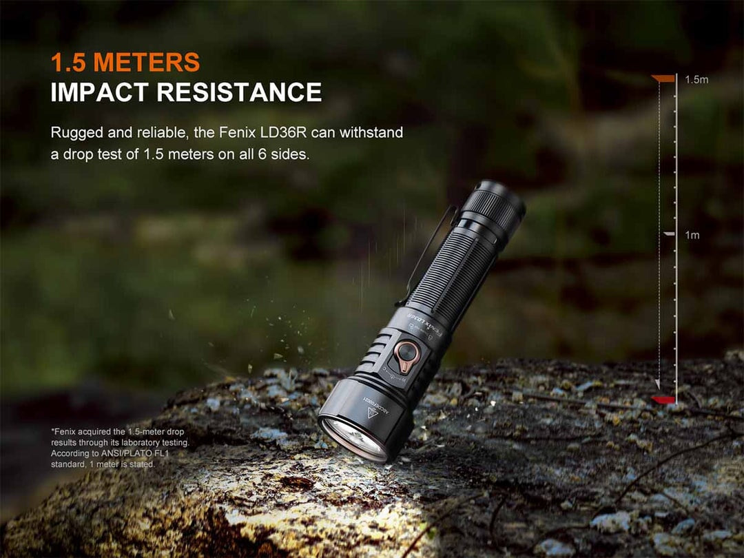 Fenix LD36R High-Performance Outdoor Flashlight - Options Flashlight Fenix